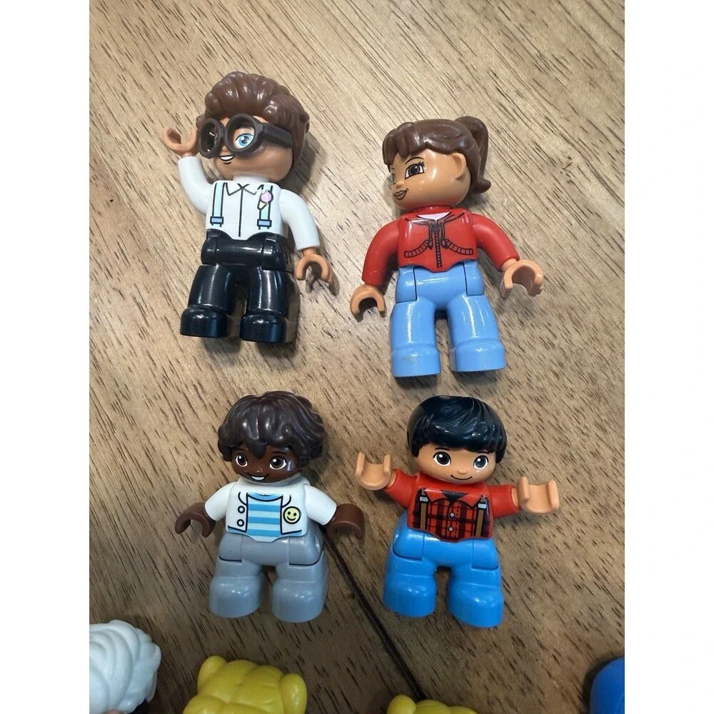 Lego Duplo Figures Lot 17 Disney Minnie Elsa Olaf Belle Animal Family